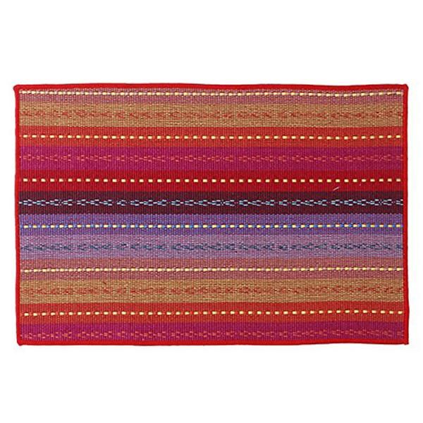 table runner woven cotton placemat, anti-slip heat insulation washable fabric kitchen dinner mats set of 4-18x12inch (red) 
table runner woven cotton placemat, anti-slip heat insulation washable fabric kitchen dinner mats set of 4-18x12inch (red)