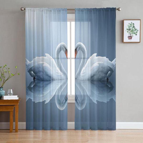 curtain & drapes pairs of swans snuggled in the lake's reflection sheer curtains for living room modern bedroom voile tulle window
curtain & drapes pairs of swans snuggled in the lake's reflection sheer curtains for living room modern bedroom voile tulle window