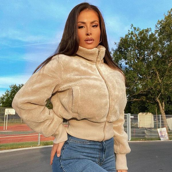 women's jackets clothing short plus size zipper cardigan outer puffer jacket 2021 autumn winter fashion cropped fleece harajuku coats, Black;brown
women's jackets clothing short plus size zipper cardigan outer puffer jacket 2021 autumn winter fashion cropped fleece harajuku coats, Black;brown