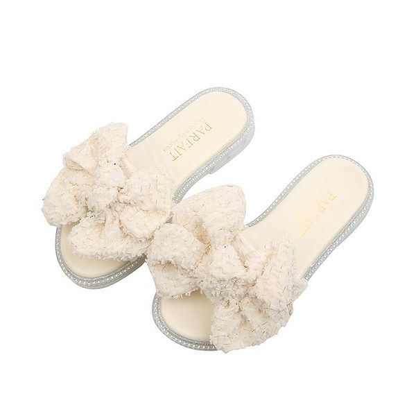 slipper children' slippers 2021 summer girls bow shiny big one-word princess soft sole 26-36, Black;grey
slipper children' slippers 2021 summer girls bow shiny big one-word princess soft sole 26-36, Black;grey