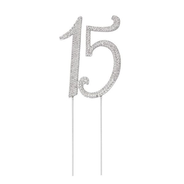 other festive & party supplies cake er for 15th birthday or anniversary crystal rhinestones decorative (silver)
other festive & party supplies cake er for 15th birthday or anniversary crystal rhinestones decorative (silver)