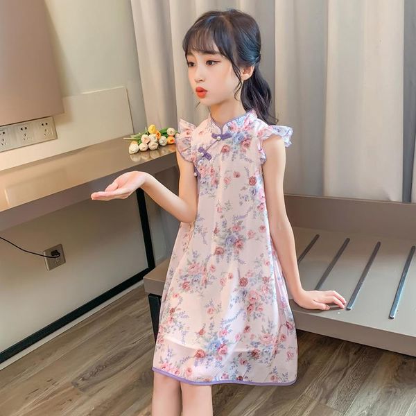 girl's dresses cute summer girls cheongsam polyester princess dress infant baby tulle casual wear children party ball outfit, Red;yellow
girl's dresses cute summer girls cheongsam polyester princess dress infant baby tulle casual wear children party ball outfit, Red;yellow