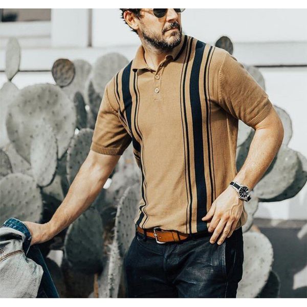 horizontal pinstripe men s street polo shirt comfortable classic fashion daily travel work party workout, White;black
horizontal pinstripe men s street polo shirt comfortable classic fashion daily travel work party workout, White;black