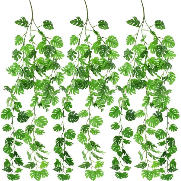 decorative flowers & wreaths 83cm silk artificial plant garland green palm leaves ivy vine leaf string wedding arch home cabinet hanging flo
decorative flowers & wreaths 83cm silk artificial plant garland green palm leaves ivy vine leaf string wedding arch home cabinet hanging flo