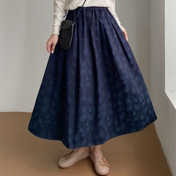 skirts 21 autumn style stitching your brand cotton linen large swing loose minority dign pleated elastic waist a-shaped skirt, Black
skirts 21 autumn style stitching your brand cotton linen large swing loose minority dign pleated elastic waist a-shaped skirt, Black