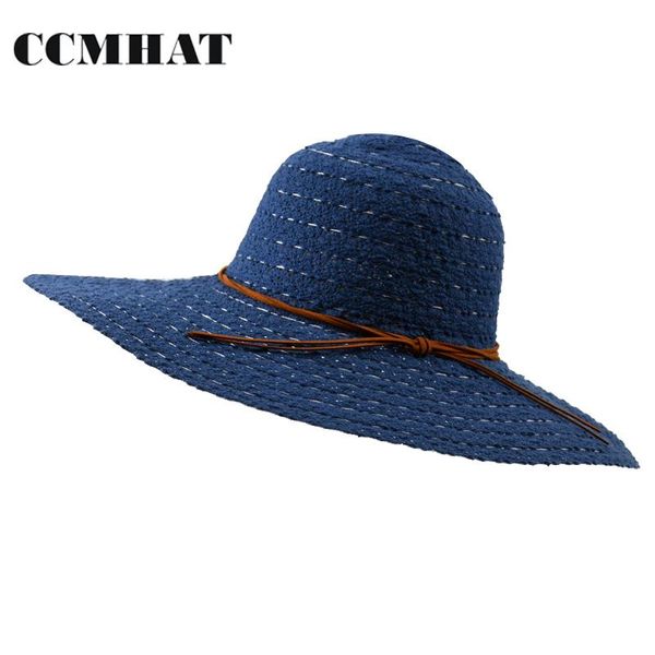 women's wide brim sun hat 2021 summer panama foldable lace women straw breathable sunscree nylon beach hats caps, Blue;gray
women's wide brim sun hat 2021 summer panama foldable lace women straw breathable sunscree nylon beach hats caps, Blue;gray