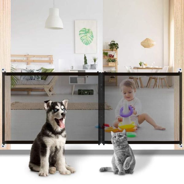 dog gate ingenious mesh fence for indoor and outdoor safe pet safety enclosure barrier fences supplies kennels & pens
dog gate ingenious mesh fence for indoor and outdoor safe pet safety enclosure barrier fences supplies kennels & pens