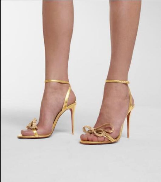 luxurious designer summer women sandals dress high heels red bottom women dancers heel elegance adorned loopy crystal-beaded bow ankle strap, Black
luxurious designer summer women sandals dress high heels red bottom women dancers heel elegance adorned loopy crystal-beaded bow ankle strap, Black