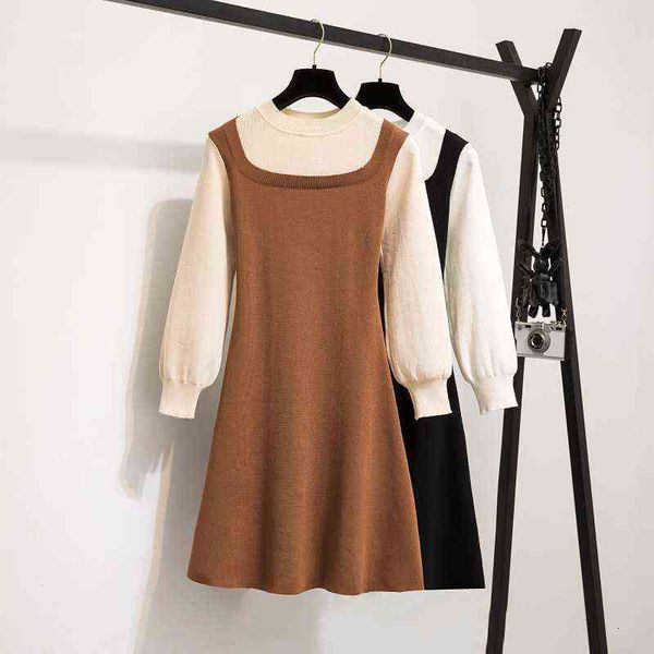 casual dresses autumn women's dresses sleeved bottomed sweater medium and long skirt thin knitted dr, Black;gray
casual dresses autumn women's dresses sleeved bottomed sweater medium and long skirt thin knitted dr, Black;gray