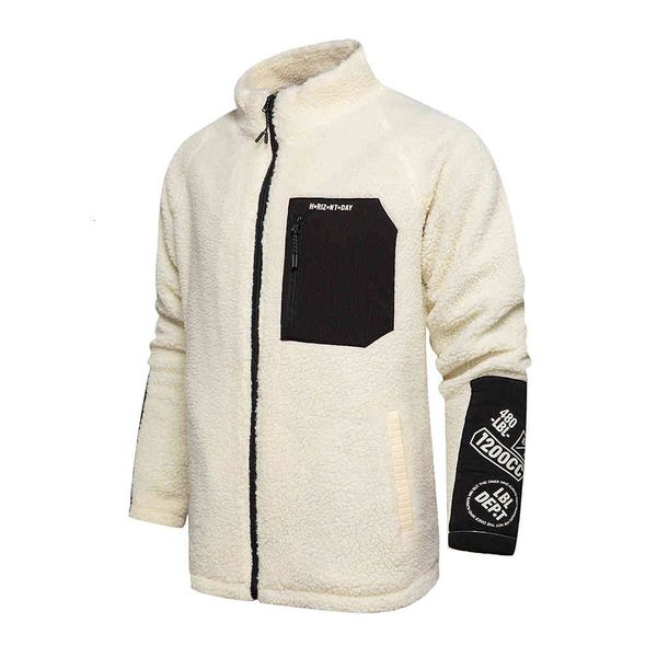 men's jackets 2021 winter fleece jacket with loose zipper casual man oversized gothic letterman embroidered wears homme, Black;brown
men's jackets 2021 winter fleece jacket with loose zipper casual man oversized gothic letterman embroidered wears homme, Black;brown