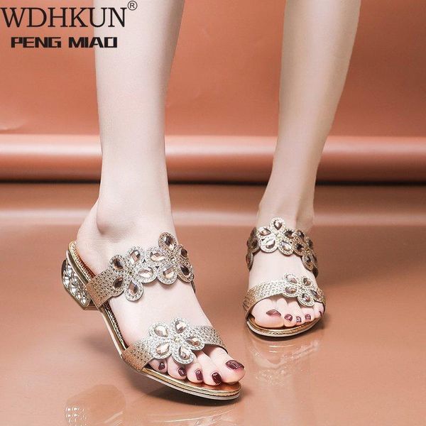 women summer fashion rhinestone slipper hollow out chunky high heels sandals crystal party shoes woman flip flops slippers, Black
women summer fashion rhinestone slipper hollow out chunky high heels sandals crystal party shoes woman flip flops slippers, Black