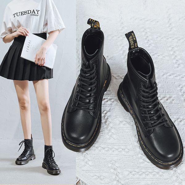 2021 winter cotton martin british plush women's net red locomotive short boots thick sol, Black
2021 winter cotton martin british plush women's net red locomotive short boots thick sol, Black