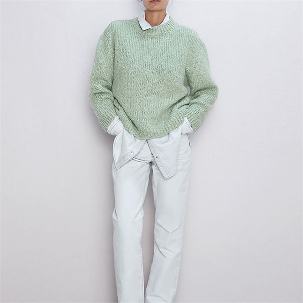 vintage sweet solid basic loose knitted sweater women fashion o neck long sleeve stretchy elegant pullovers chic pull 210510, White;black
vintage sweet solid basic loose knitted sweater women fashion o neck long sleeve stretchy elegant pullovers chic pull 210510, White;black