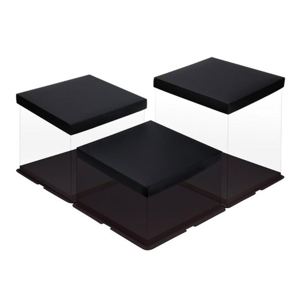 gift wrap transparent cake display box square baking muffin packaging cupcake carrier storage container with lid (10.5inch, single-layer)
gift wrap transparent cake display box square baking muffin packaging cupcake carrier storage container with lid (10.5inch, single-layer)