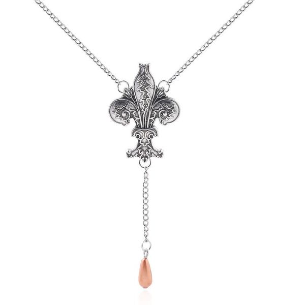 pendant necklaces movie necklace alloy cross men's and women's sweater chain jewelry accessories, Silver
pendant necklaces movie necklace alloy cross men's and women's sweater chain jewelry accessories, Silver