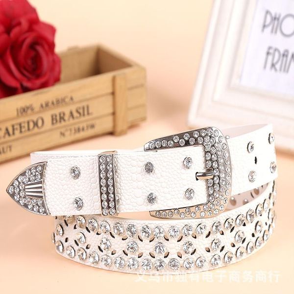 belts split leather + pu rivet belt fashion rhinestone women's studded female rock women strap for jeans, Black;brown
belts split leather + pu rivet belt fashion rhinestone women's studded female rock women strap for jeans, Black;brown