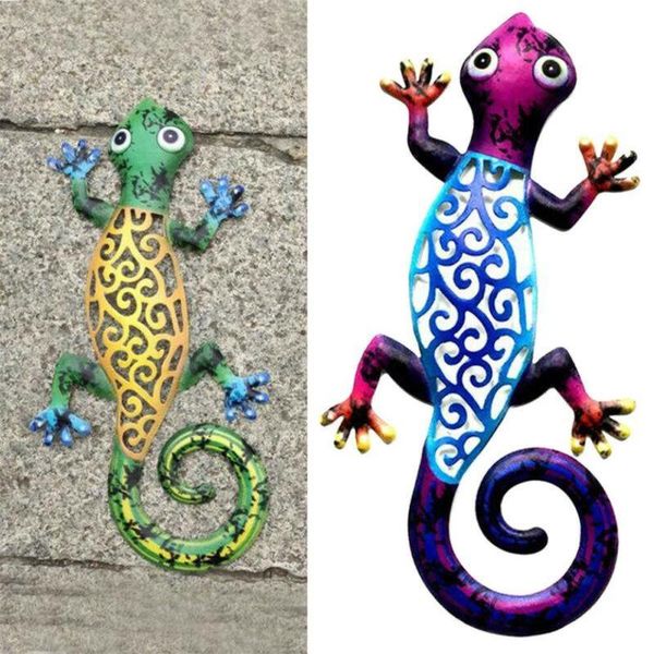 decorative objects & figurines metal gecko wall handing decors colorful lizards walls hangings decoration fashionable interior ornaments
decorative objects & figurines metal gecko wall handing decors colorful lizards walls hangings decoration fashionable interior ornaments
