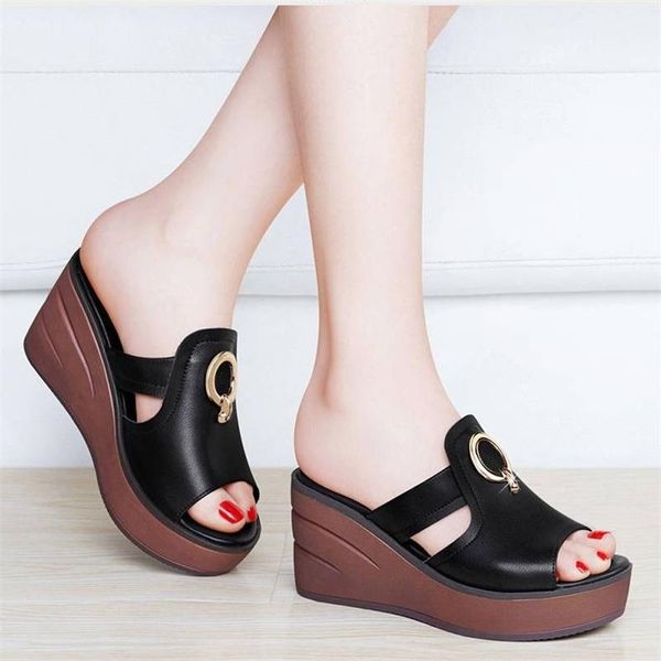 slippers summer women wedge platform flip flops soft comfortable casual shoes outdoor beach sandals ladies slides, Black
slippers summer women wedge platform flip flops soft comfortable casual shoes outdoor beach sandals ladies slides, Black