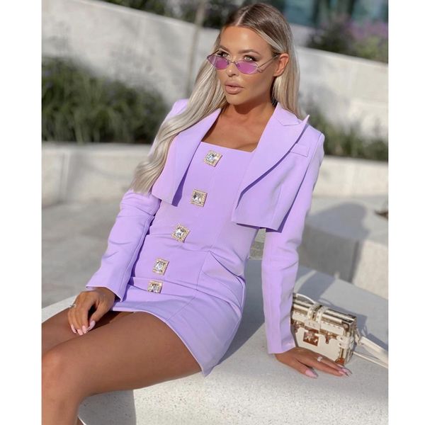 casual dresses autumn woman blazer purple black female knee length dress elegant shinny button full sleeves laydies celebrity nigh, Black;gray
casual dresses autumn woman blazer purple black female knee length dress elegant shinny button full sleeves laydies celebrity nigh, Black;gray