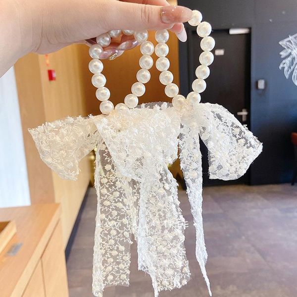 hair accessories 2021 women simple pearl lace big bow bands elastic rope rubber band headband headdress fashion
hair accessories 2021 women simple pearl lace big bow bands elastic rope rubber band headband headdress fashion