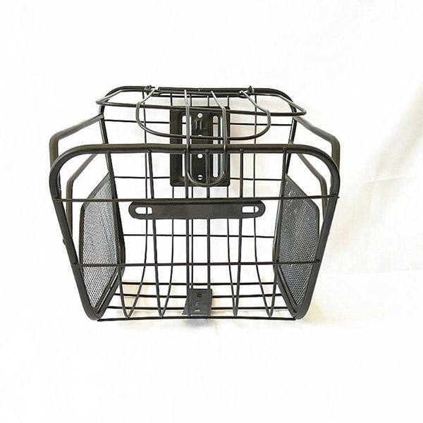 40# 2021 bicycle basket front and rear iron storage with cover for electric bicycles fashion bicyclke accessories trekking poles
40# 2021 bicycle basket front and rear iron storage with cover for electric bicycles fashion bicyclke accessories trekking poles