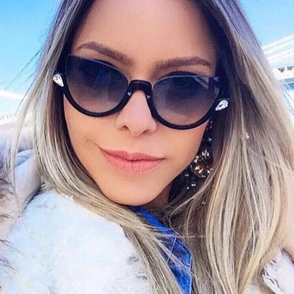 sunglasses fashion designer small frame vintage women sun glasses cat eye gradient eyewear uv400 97174, White;black
sunglasses fashion designer small frame vintage women sun glasses cat eye gradient eyewear uv400 97174, White;black