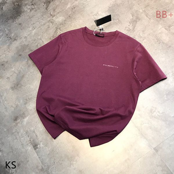 2021 summer fashion br front back letter printed t-shirt round neck casual simple short sleeve for men and women, White
2021 summer fashion br front back letter printed t-shirt round neck casual simple short sleeve for men and women, White