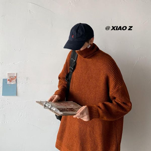 men's sweaters winter turtleneck sweater warm fashion casual large size knitted pullover men loose korean knitting mens -5xl, White;black
men's sweaters winter turtleneck sweater warm fashion casual large size knitted pullover men loose korean knitting mens -5xl, White;black