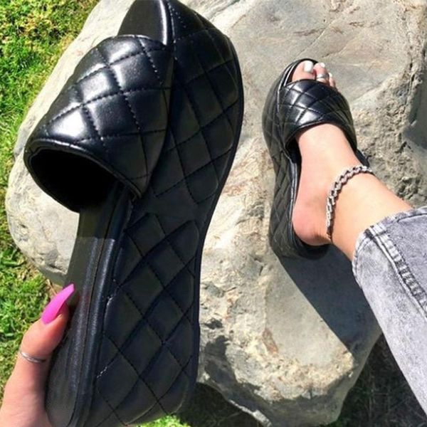 slippers mcckle women female wedges peep toe casual platform sandals summer flat thick bottom slides ladies shoes plus size, Black
slippers mcckle women female wedges peep toe casual platform sandals summer flat thick bottom slides ladies shoes plus size, Black