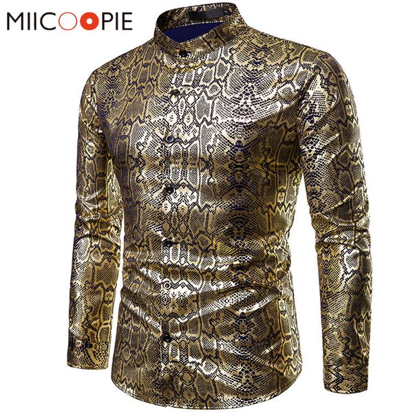 mens dress shirt new luxury night club wear golden snakeskin print bronzing men shirt long sleeve social streetwear s-xxl, White;black
mens dress shirt new luxury night club wear golden snakeskin print bronzing men shirt long sleeve social streetwear s-xxl, White;black
