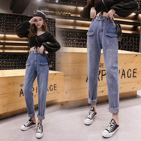 women's pants & capris s-5xl 2021 spring and summer large size jeans loose harem comfortable slim xxxxxl, Black;white
women's pants & capris s-5xl 2021 spring and summer large size jeans loose harem comfortable slim xxxxxl, Black;white