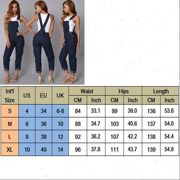 fashion denim long trousers overalls womens rompers straps autumn feme casual loose, Black;white
fashion denim long trousers overalls womens rompers straps autumn feme casual loose, Black;white