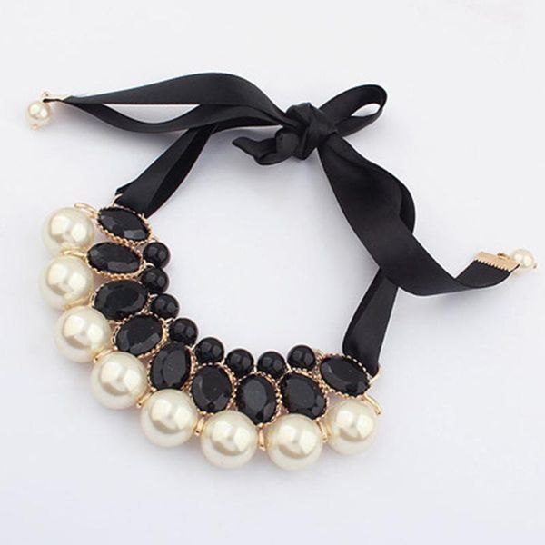 chains jewelry elegant artificial pearl daily gift charms fashion party ribbon wedding women necklace, Silver
chains jewelry elegant artificial pearl daily gift charms fashion party ribbon wedding women necklace, Silver