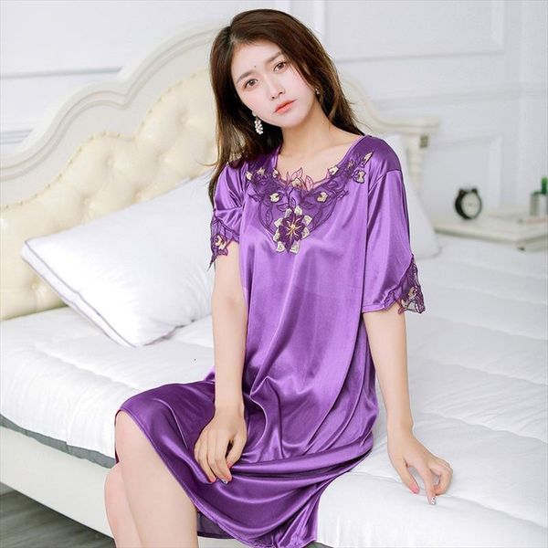 nightdress floral print womens sleepwears ice slik thin short sleeve lace mini lingerie nightgown, Black;red
nightdress floral print womens sleepwears ice slik thin short sleeve lace mini lingerie nightgown, Black;red