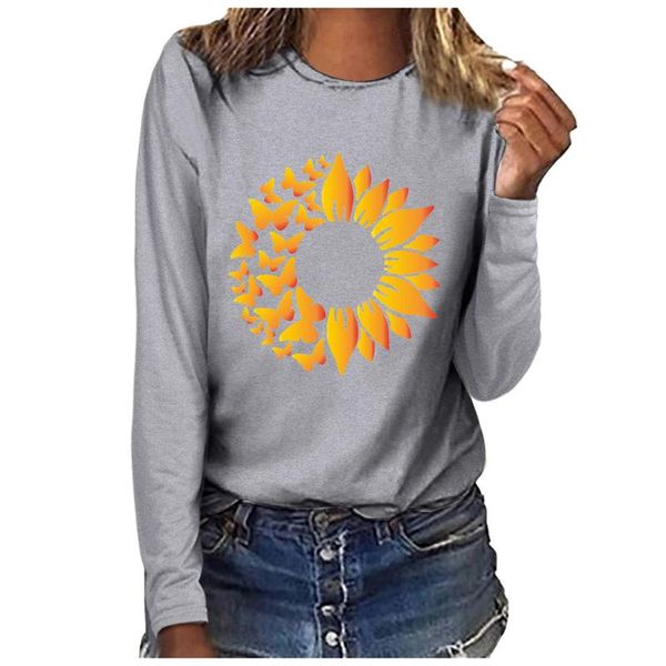 women's t-shirt fashion o-neck long sleeve shirt women plus size cotton autumn flowers print loose all-match office lady korean clothes, White
women's t-shirt fashion o-neck long sleeve shirt women plus size cotton autumn flowers print loose all-match office lady korean clothes, White