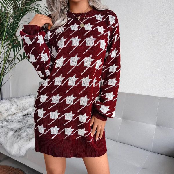 casual dresses autumn sweater dress womens o-neck long sleeve loose chunky knitted pullover jumper vestido de mujer party, Black;gray
casual dresses autumn sweater dress womens o-neck long sleeve loose chunky knitted pullover jumper vestido de mujer party, Black;gray
