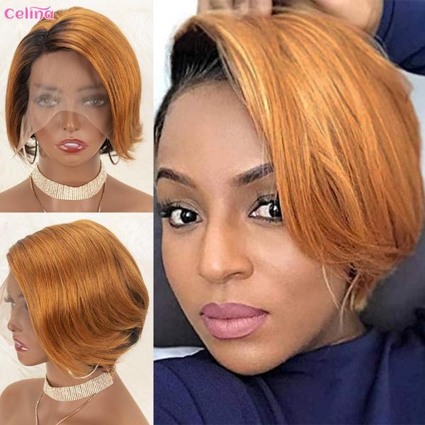lace wigs straight bob pixie cut wig short front human hair blonde ombre color part remy for black women, Black;brown
lace wigs straight bob pixie cut wig short front human hair blonde ombre color part remy for black women, Black;brown