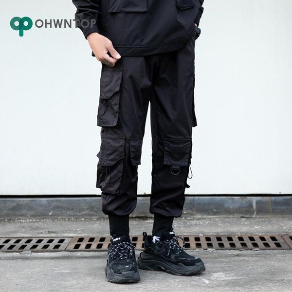ribbon buckle multi-pockets harem joggers pants streetwear 2021 men hip hop casual cargo sweatpants trousers male men's, Black
ribbon buckle multi-pockets harem joggers pants streetwear 2021 men hip hop casual cargo sweatpants trousers male men's, Black