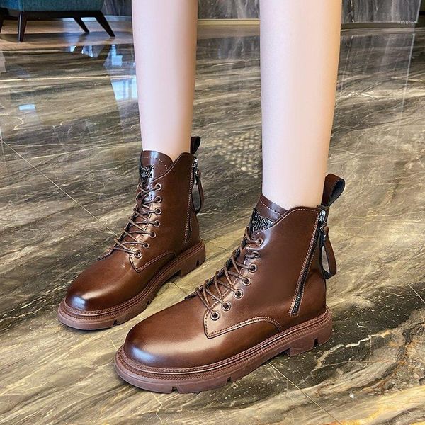 boots 2021 winter fashion round toe lace up non-slip ankle solid color low-heeled women shoes zapatillas mujer1, Black
boots 2021 winter fashion round toe lace up non-slip ankle solid color low-heeled women shoes zapatillas mujer1, Black