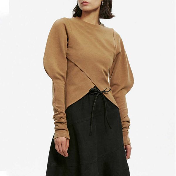 fashion irregular knit pullover women elegant bubble long sleeve slim autumn female clothing 210527, White;black
fashion irregular knit pullover women elegant bubble long sleeve slim autumn female clothing 210527, White;black