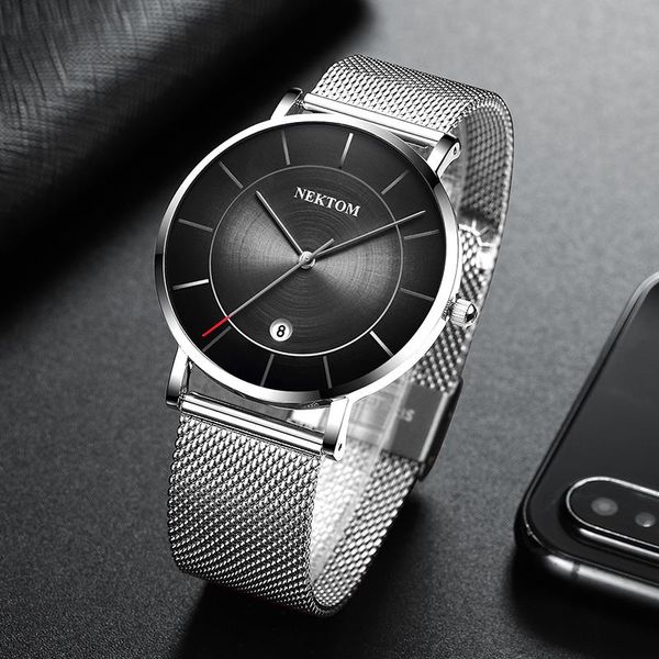 wristwatches watch for women men steel strap luxury famou dress fashion watches thin wrist relojes para hombre, Slivery;brown
wristwatches watch for women men steel strap luxury famou dress fashion watches thin wrist relojes para hombre, Slivery;brown