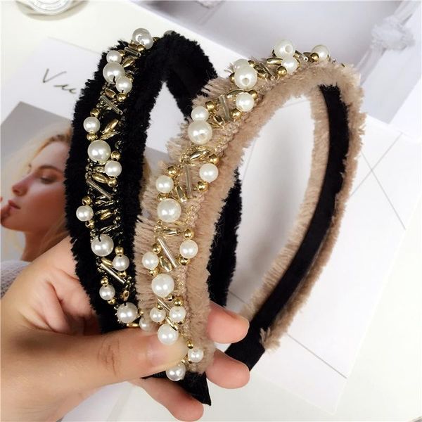 fashion lady pearls hair hoop accessories women girls handmade beads band ponytail rope hairbands headwear
fashion lady pearls hair hoop accessories women girls handmade beads band ponytail rope hairbands headwear