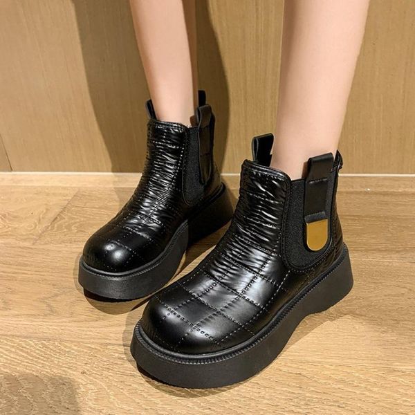 boots 2021 winter korean version with velvet non-slip short women's thick snow, Black
boots 2021 winter korean version with velvet non-slip short women's thick snow, Black