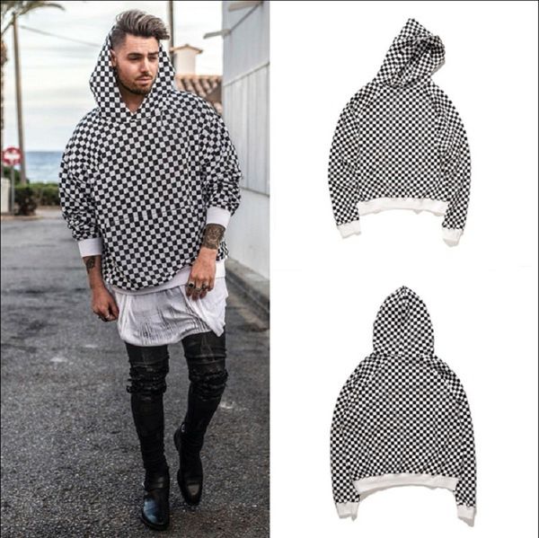 fashion fleece hoodies chessboard check bf street dance in autumn and winter, Black
fashion fleece hoodies chessboard check bf street dance in autumn and winter, Black