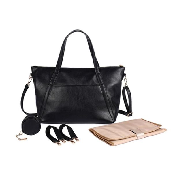 diaper bags faux leather maternity nappy tote bag for mom and dad large travel baby with changing pad pacifier pouch
diaper bags faux leather maternity nappy tote bag for mom and dad large travel baby with changing pad pacifier pouch