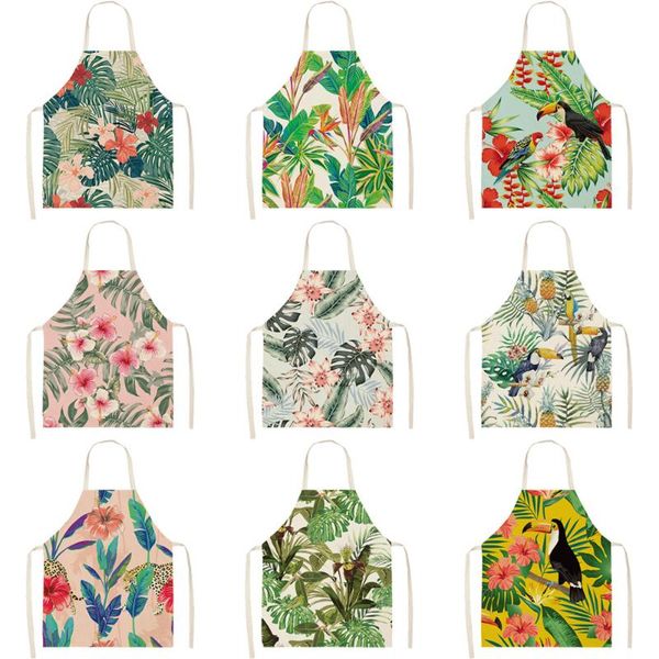 aprons onglyp 1pc kitchen apron tropical leaf printed cotton linen cooking baking coffee shop home cleaning for men women
aprons onglyp 1pc kitchen apron tropical leaf printed cotton linen cooking baking coffee shop home cleaning for men women