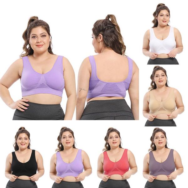 yoga outfit 1pcs nylon solid color sport bra breathable underwear, large size, no steel ring, trace, hollow mesh, thin sports
yoga outfit 1pcs nylon solid color sport bra breathable underwear, large size, no steel ring, trace, hollow mesh, thin sports