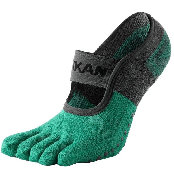 women toe yoga socks terry sole anti-skid 5 finger non-slip high-quality brand dance pilates ballet meias sports, Black
women toe yoga socks terry sole anti-skid 5 finger non-slip high-quality brand dance pilates ballet meias sports, Black