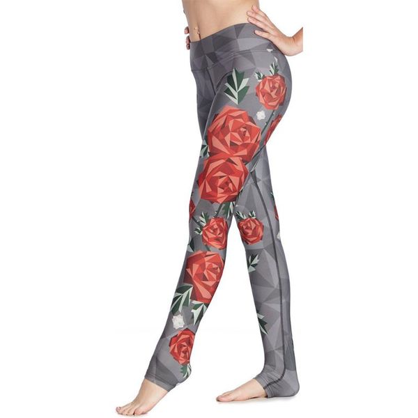 women's leggings women retro roses red printing fitness legging elegant elasticity leggins high waist trouser pants, Black
women's leggings women retro roses red printing fitness legging elegant elasticity leggins high waist trouser pants, Black