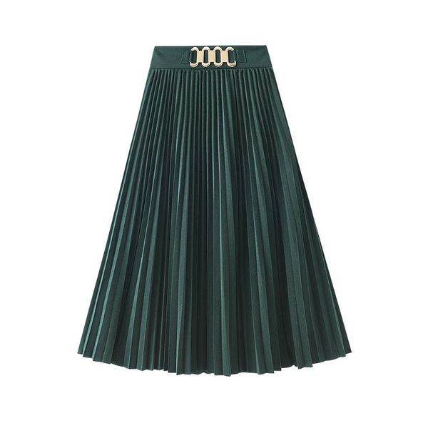 skirts 2021 autumn winter simple solid casual pleated skirt elastic high waist slim all-match women long, Black
skirts 2021 autumn winter simple solid casual pleated skirt elastic high waist slim all-match women long, Black